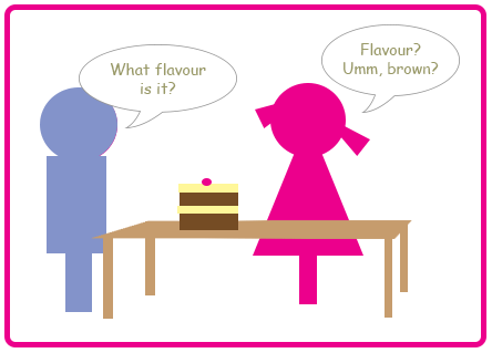 picture of a girl selling cakes on a stall