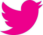 Twitter logo and link